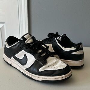 Nike Dunk Low Sneakers in Black/White